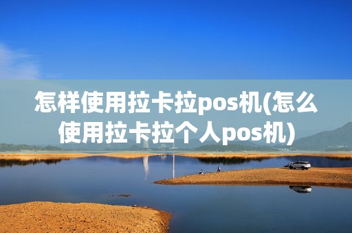 怎样使用拉卡拉pos机(怎么使用拉卡拉个人pos机)