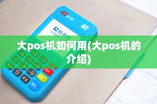 大pos机如何用(大pos机的介绍)