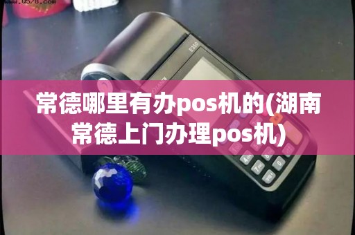 常德哪里有办pos机的(湖南常德上门办理pos机)