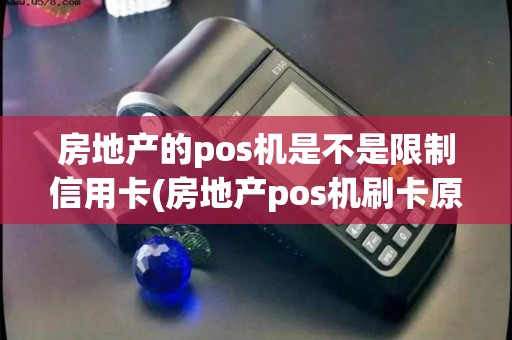 房地产的pos机是不是限制信用卡(房地产pos机刷卡原因)