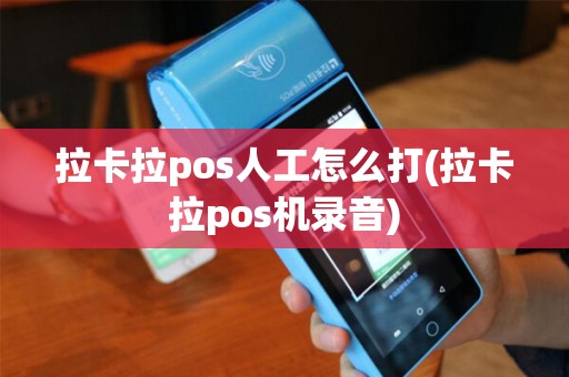拉卡拉pos人工怎么打(拉卡拉pos机录音)