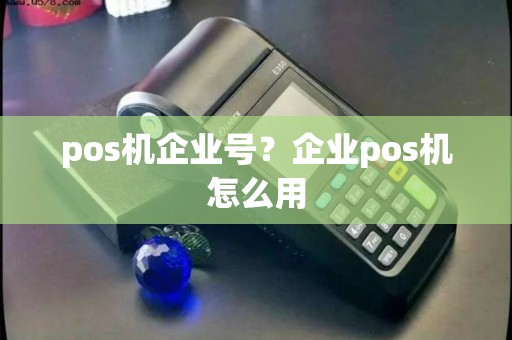 pos机企业号？企业pos机怎么用