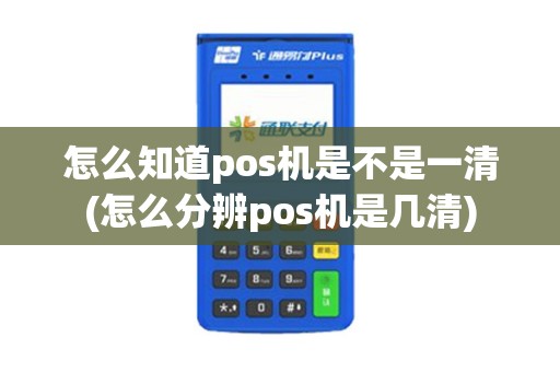 怎么知道pos机是不是一清(怎么分辨pos机是几清)