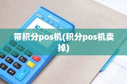 带积分pos机(积分pos机卖掉)