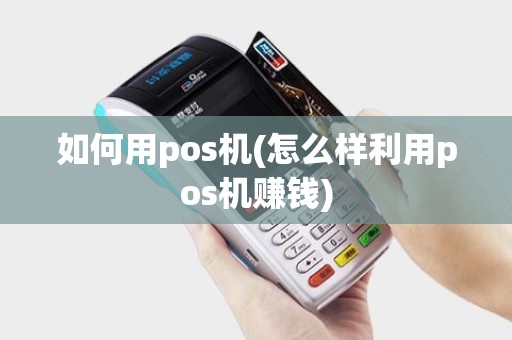 如何用pos机(怎么样利用pos机赚钱)