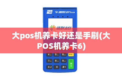 大pos机养卡好还是手刷(大POS机养卡6)