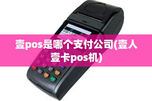 壹pos是哪个支付公司(壹人壹卡pos机)