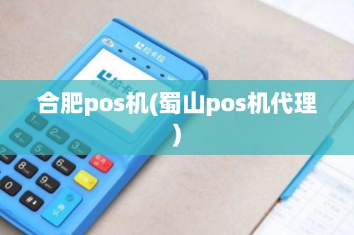 合肥pos机(蜀山pos机代理)