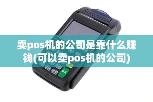 卖pos机的公司是靠什么赚钱(可以卖pos机的公司)