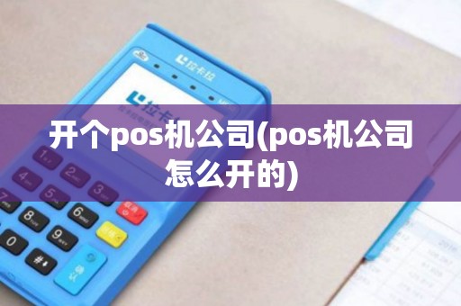 开个pos机公司(pos机公司怎么开的)