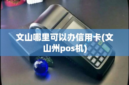 文山哪里可以办信用卡(文山州pos机)