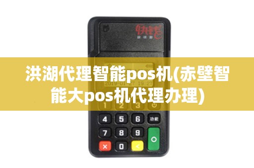 洪湖代理智能pos机(赤壁智能大pos机代理办理)