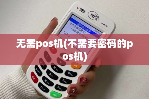 无需pos机(不需要密码的pos机)