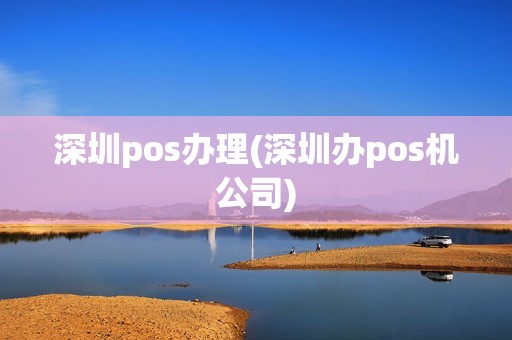 深圳pos办理(深圳办pos机公司)