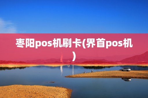 枣阳pos机刷卡(界首pos机)