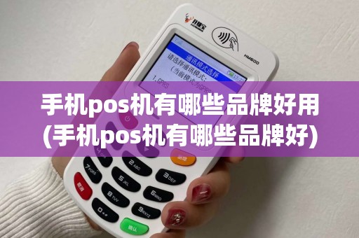 手机pos机有哪些品牌好用(手机pos机有哪些品牌好)