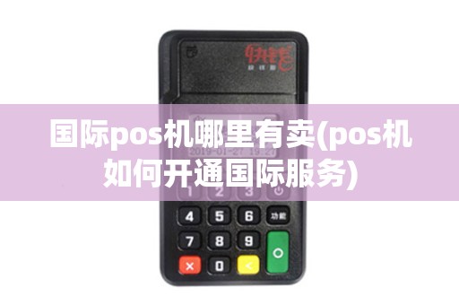 国际pos机哪里有卖(pos机如何开通国际服务)