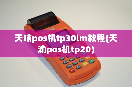 天喻pos机tp30lm教程(天渝pos机tp20)