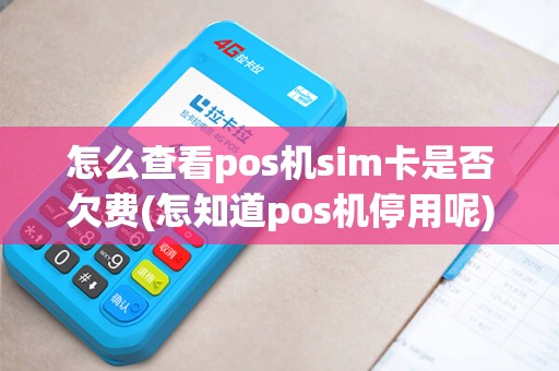 怎么查看pos机sim卡是否欠费(怎知道pos机停用呢)