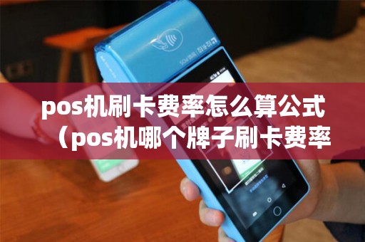 pos机刷卡费率怎么算公式（pos机哪个牌子刷卡费率低）