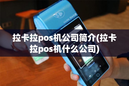拉卡拉pos机公司简介(拉卡拉pos机什么公司)