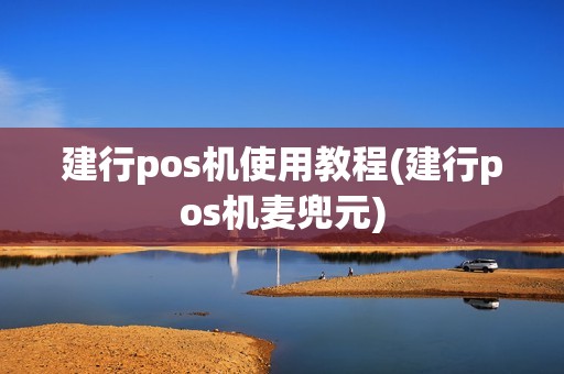 建行pos机使用教程(建行pos机麦兜元)