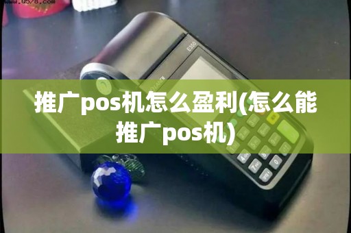 推广pos机怎么盈利(怎么能推广pos机)
