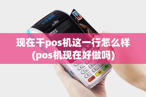 现在干pos机这一行怎么样(pos机现在好做吗)