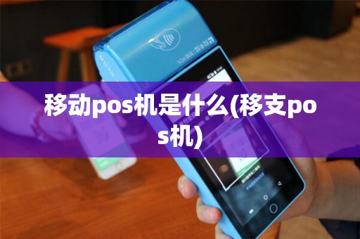 移动pos机是什么(移支pos机)