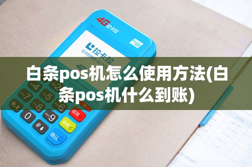白条pos机怎么使用方法(白条pos机什么到账)
