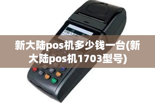 新大陆pos机多少钱一台(新大陆pos机1703型号)