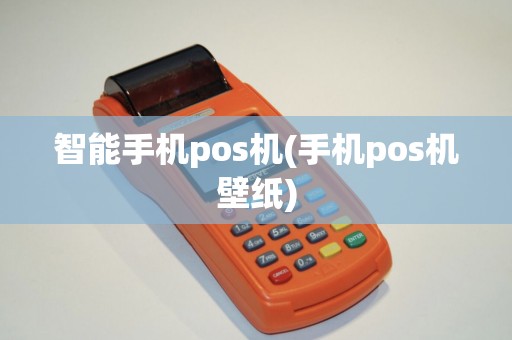 智能手机pos机(手机pos机壁纸)