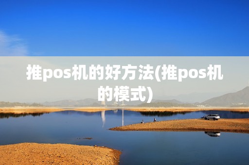 推pos机的好方法(推pos机的模式)