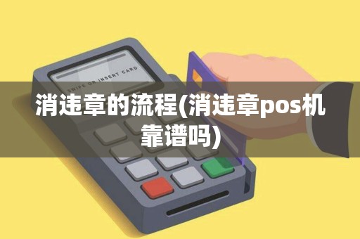 消违章的流程(消违章pos机靠谱吗)