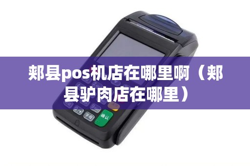 郏县pos机店在哪里啊（郏县驴肉店在哪里）