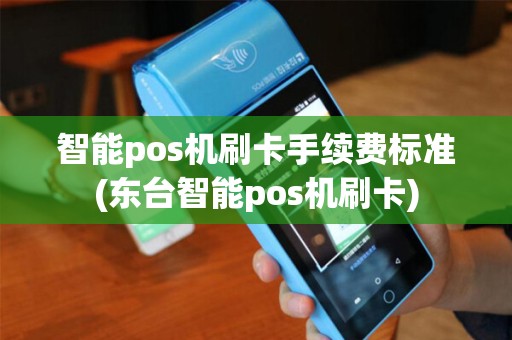 智能pos机刷卡手续费标准(东台智能pos机刷卡)
