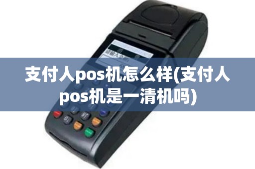 支付人pos机怎么样(支付人pos机是一清机吗)