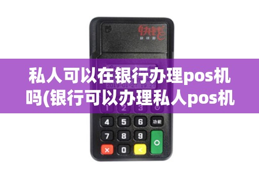 私人可以在银行办理pos机吗(银行可以办理私人pos机吗)