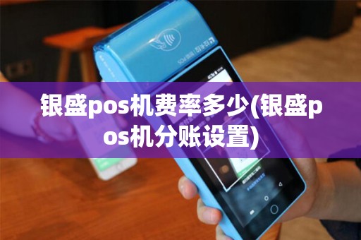 银盛pos机费率多少(银盛pos机分账设置)
