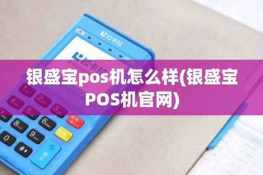银盛宝pos机怎么样(银盛宝POS机官网)