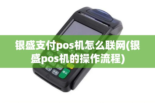 银盛支付pos机怎么联网(银盛pos机的操作流程)