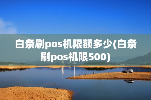 白条刷pos机限额多少(白条刷pos机限500)