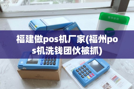 福建做pos机厂家(福州pos机洗钱团伙被抓)
