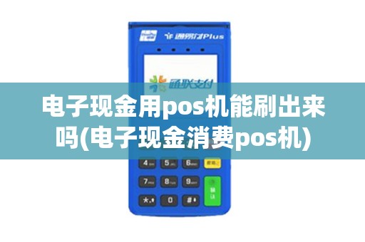 电子现金用pos机能刷出来吗(电子现金消费pos机)