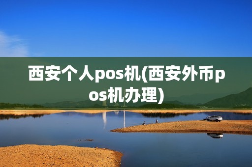 西安个人pos机(西安外币pos机办理)