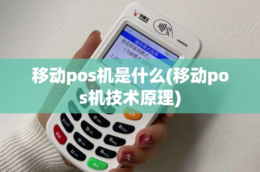 移动pos机是什么(移动pos机技术原理)