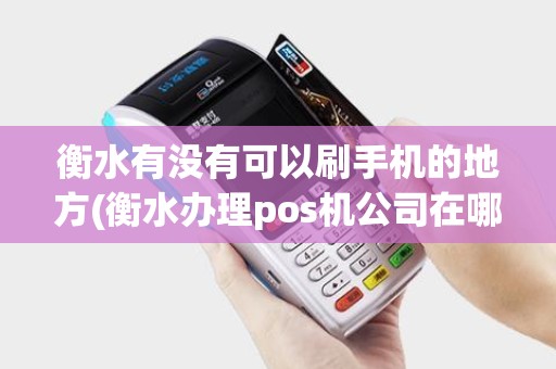衡水有没有可以刷手机的地方(衡水办理pos机公司在哪里)