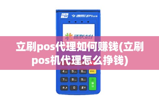 立刷pos代理如何赚钱(立刷pos机代理怎么挣钱)