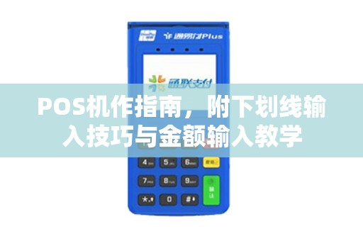 POS机作指南，附下划线输入技巧与金额输入教学