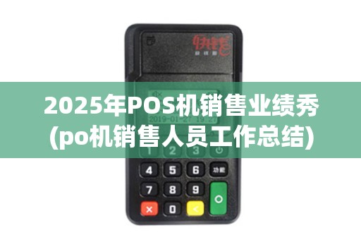 2025年POS机销售业绩秀(po机销售人员工作总结)